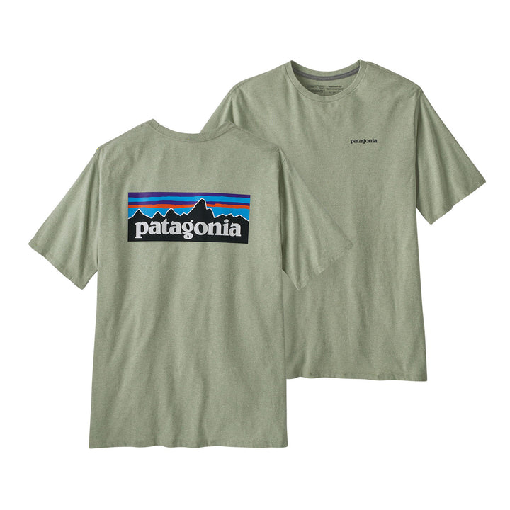 Patagonia Men's P-6 Logo Responsibili-Tee #color_salvia-green