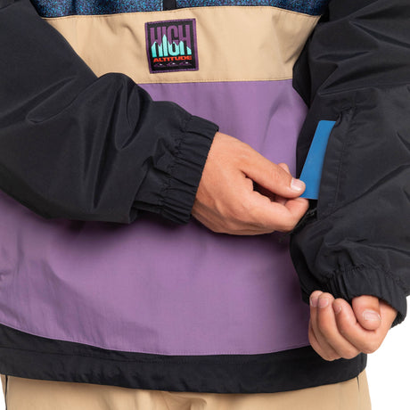 Quiksilver Men's Steeze Technical Snow Jacket True Black / Small-True Black / Medium-True Black / Large-True Black / X-Large #- 53 Degrees North 