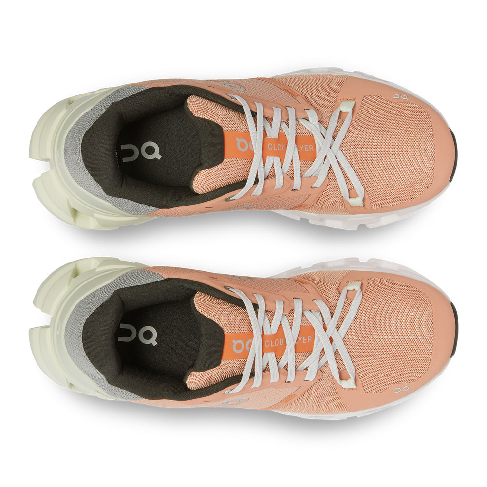 On Running Women's Cloudflyer 4 Road Running Shoes #color_peach-aloe