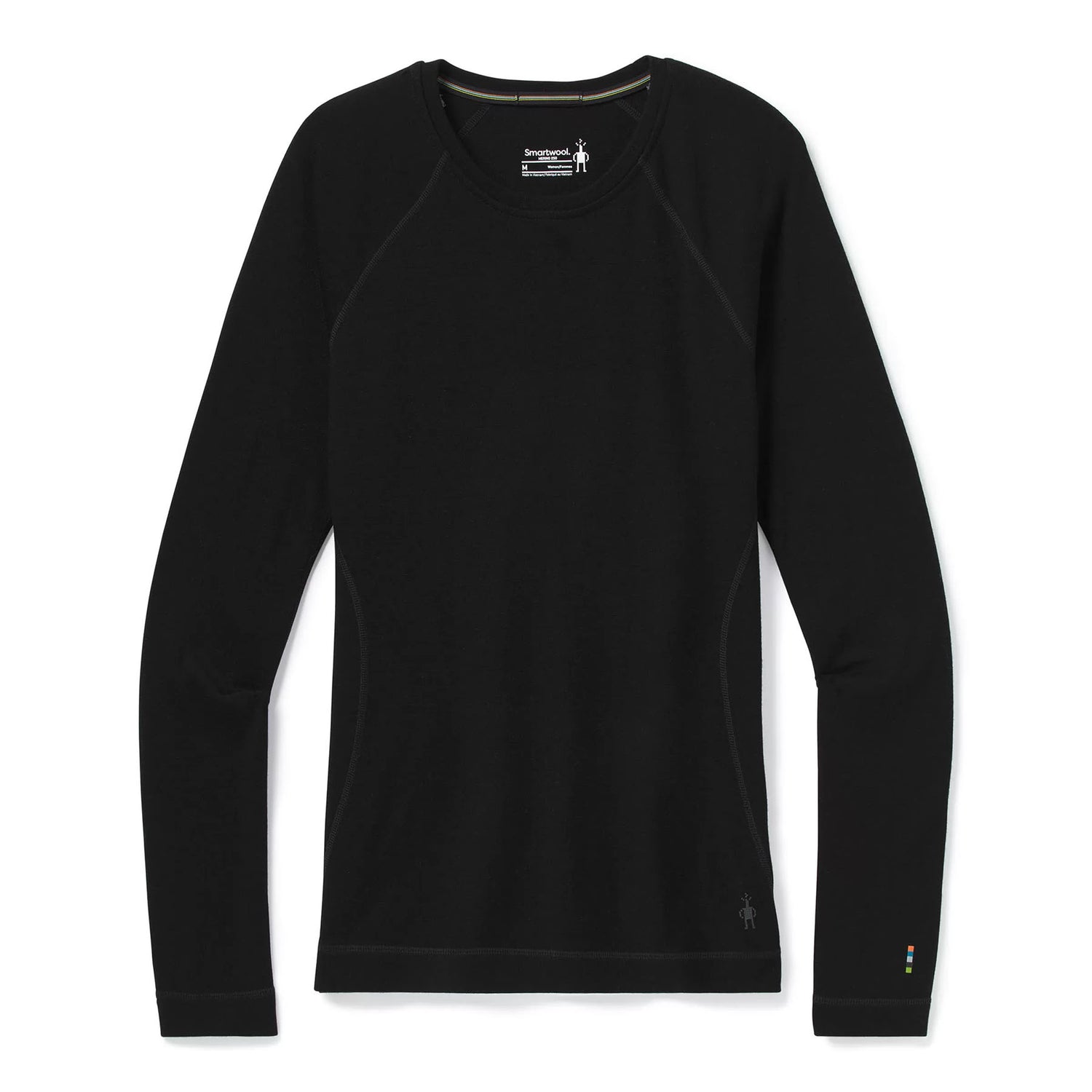 Smartwool Women's Classic Thermal Merino Baselayer Crew Shirt Black / X-Small-Black / Small-Black / Medium-Black / Large-Black / X-Large #- 53 Degrees North 