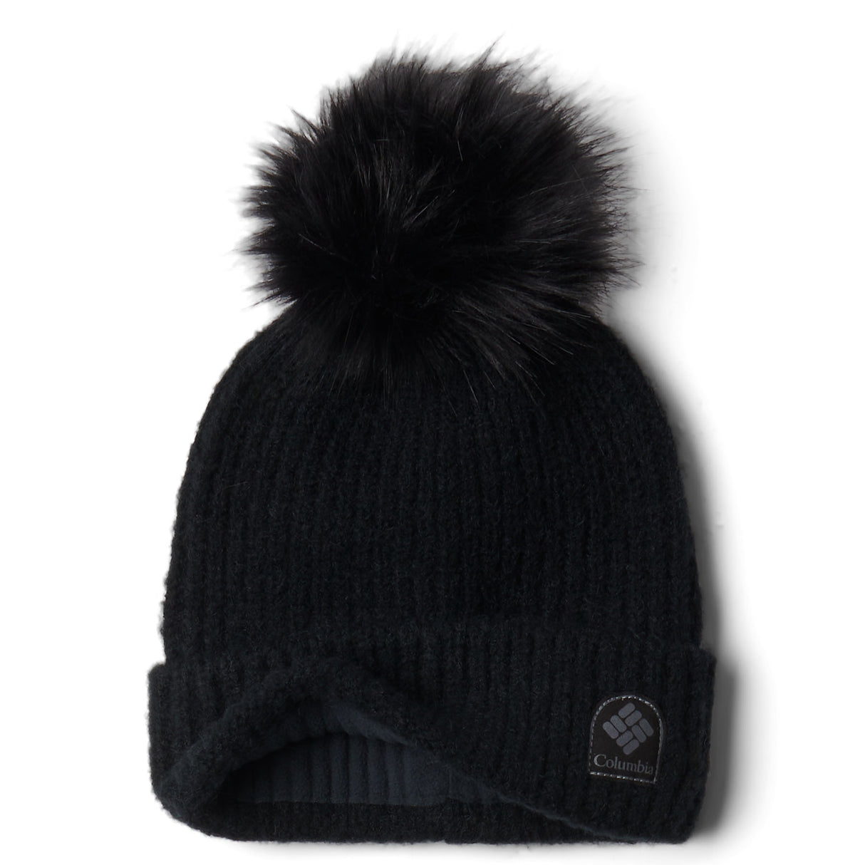 Columbia Winter Blur Pom Pom Beanie Black-Daredevil-Moonvista #- 53 Degrees North 
