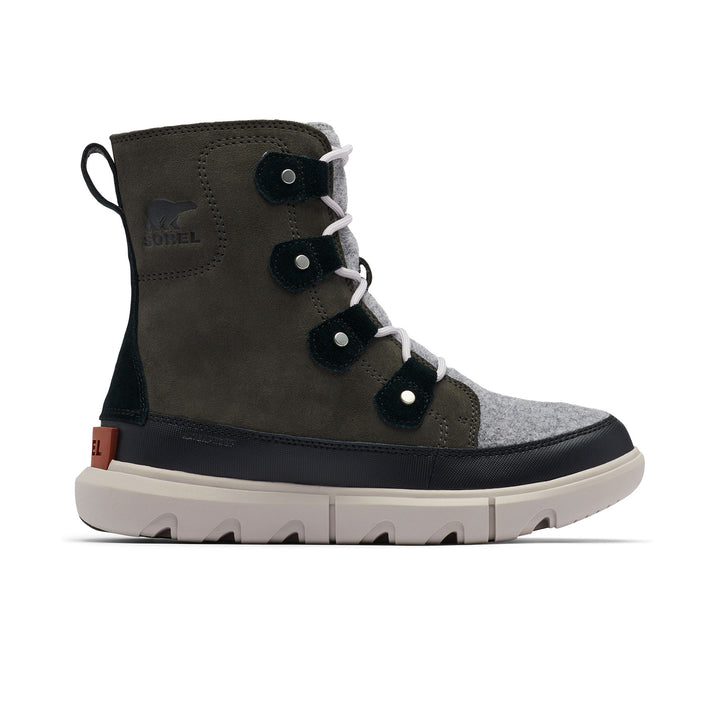 Sorel Women's Explorer II Joan Waterproof Winter Boots #color_jet-vapor