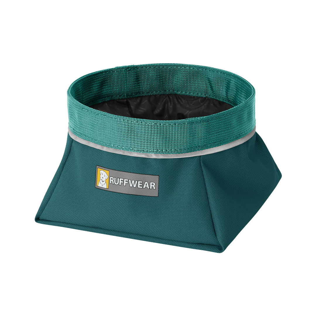 Ruffwear Quencher Packable Dog Bowl #color_tumalo-teal