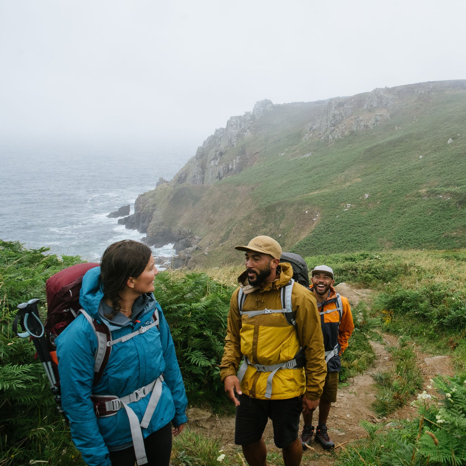 Rab Men's Downpour Eco Jacket Maya Blue / Small-Maya Blue / Medium-Maya Blue / Large-Maya Blue / X-Large-Maya Blue / XX-Large #- 53 Degrees North 