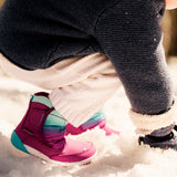 Merrell Kids' Free Foam Puffer Waterproof Snow Boots Berry/Turquoise / UK 12-Berry/Turquoise / UK 13-Berry/Turquoise / UK 1-Berry/Turquoise / UK 2-Berry/Turquoise / UK 3 #- 53 Degrees North 