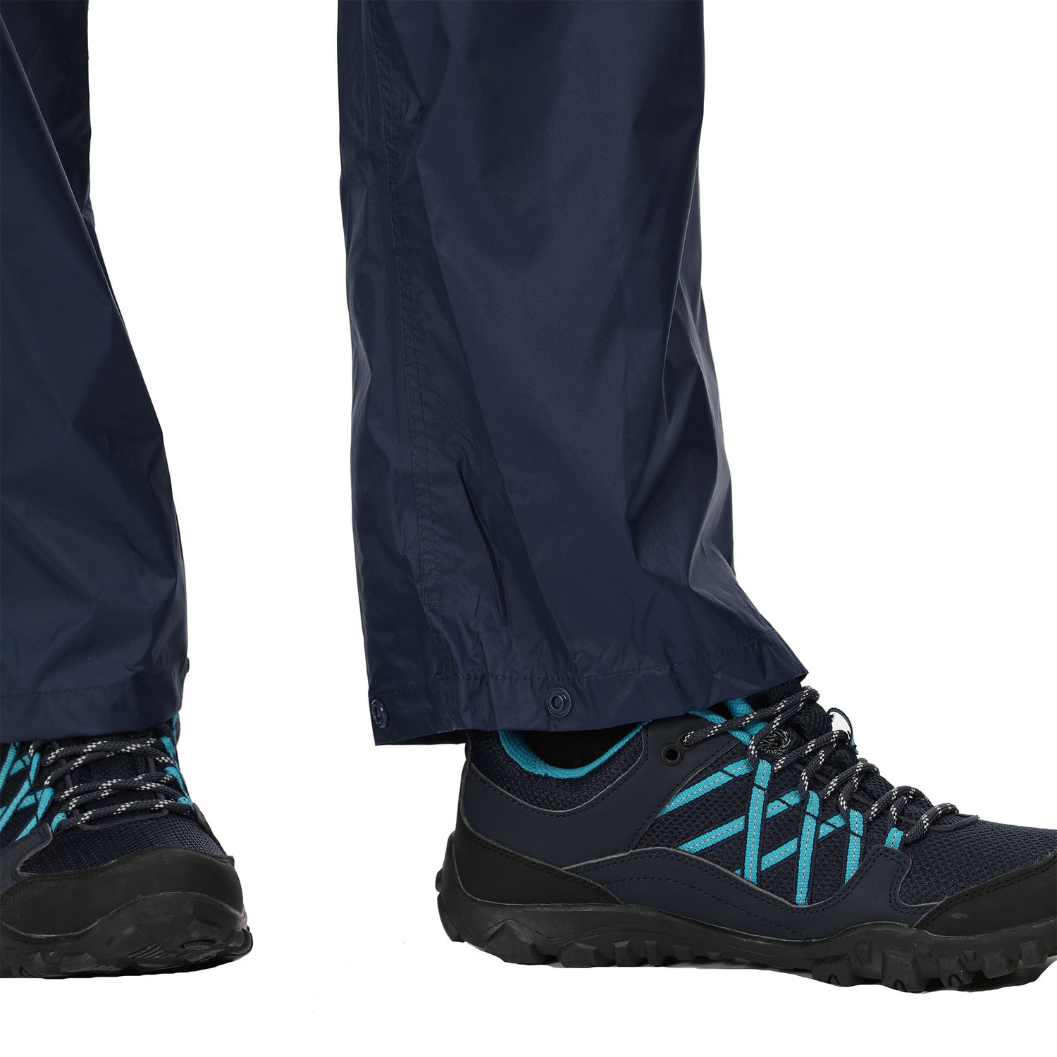 Regatta Women's Pack-It Waterproof Overtrousers Midnight / Small-Midnight / Medium-Midnight / Large-Midnight / X-Large-Black / Small #- 53 Degrees North 