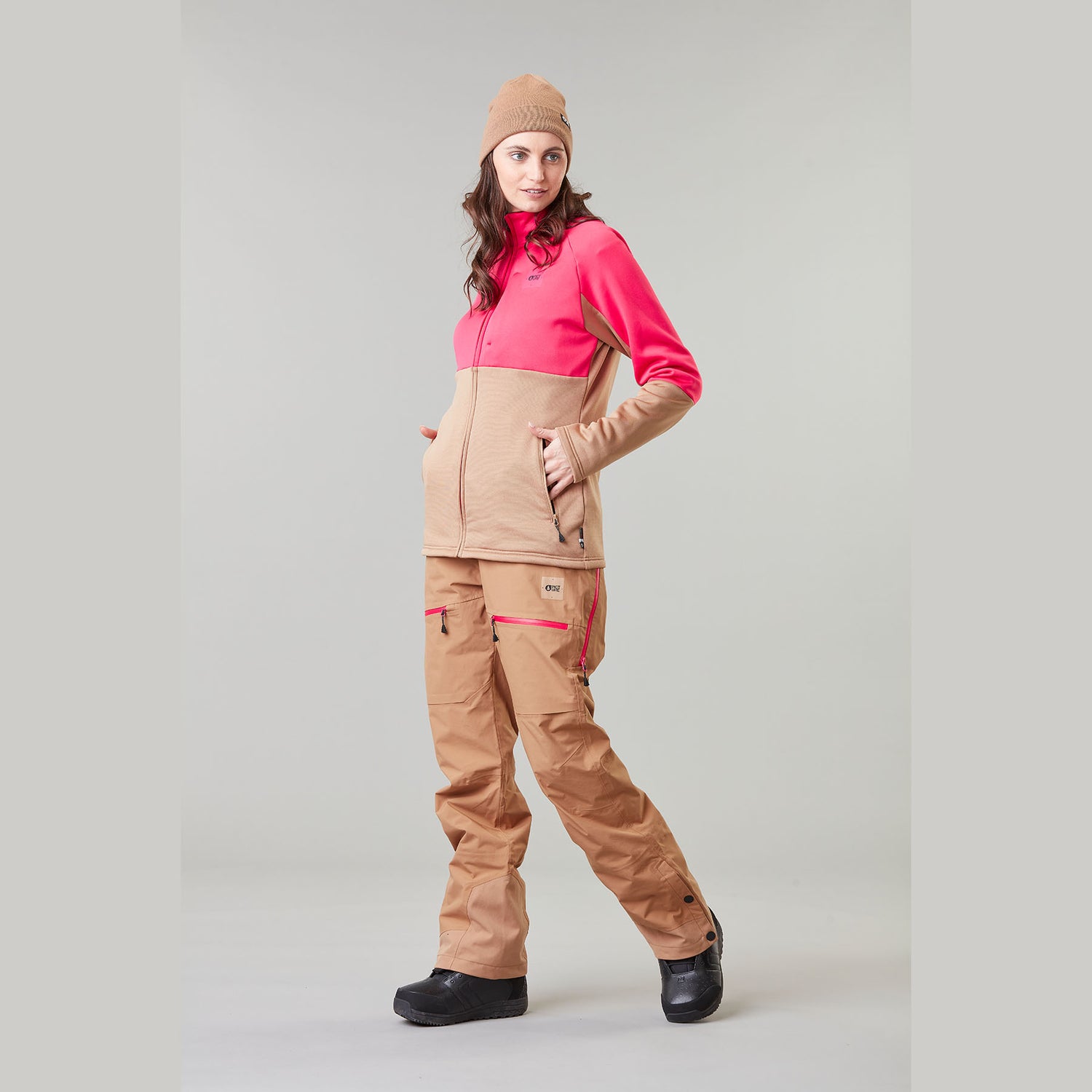 Picture Women's Rommana Fz Fleece Jacket Ice Melt / X-Small-Ice Melt / Small-Ice Melt / Medium-Ice Melt / Large-Dark Stone / X-Small #- 53 Degrees North 