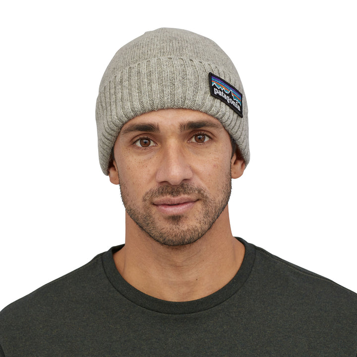 Patagonia Brodeo Beanie #color_p-6-logo-drifter-grey