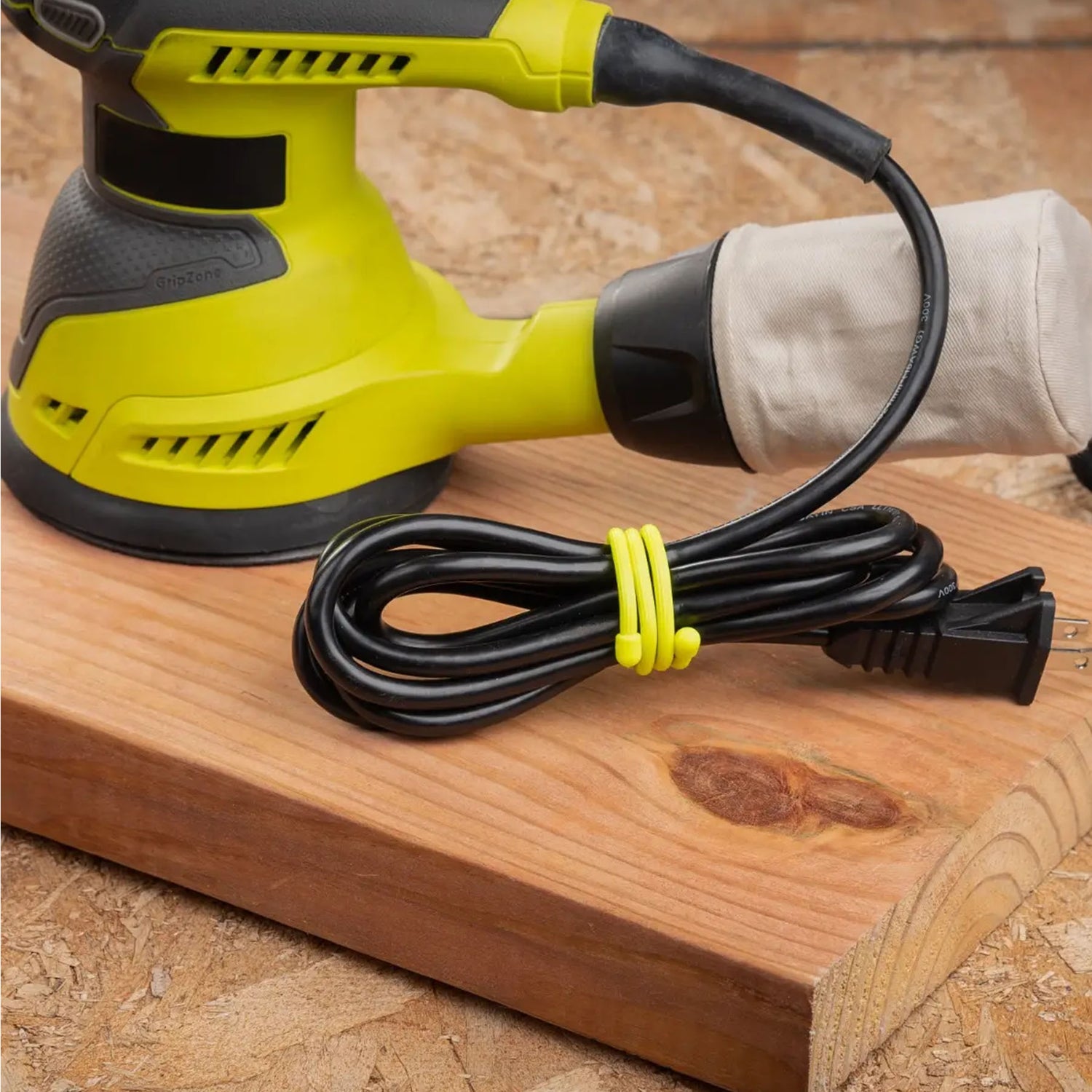 Nite Ize Gear Tie Original - Pack of 2 Black / 12"-Black / 24" #- 53 Degrees North 