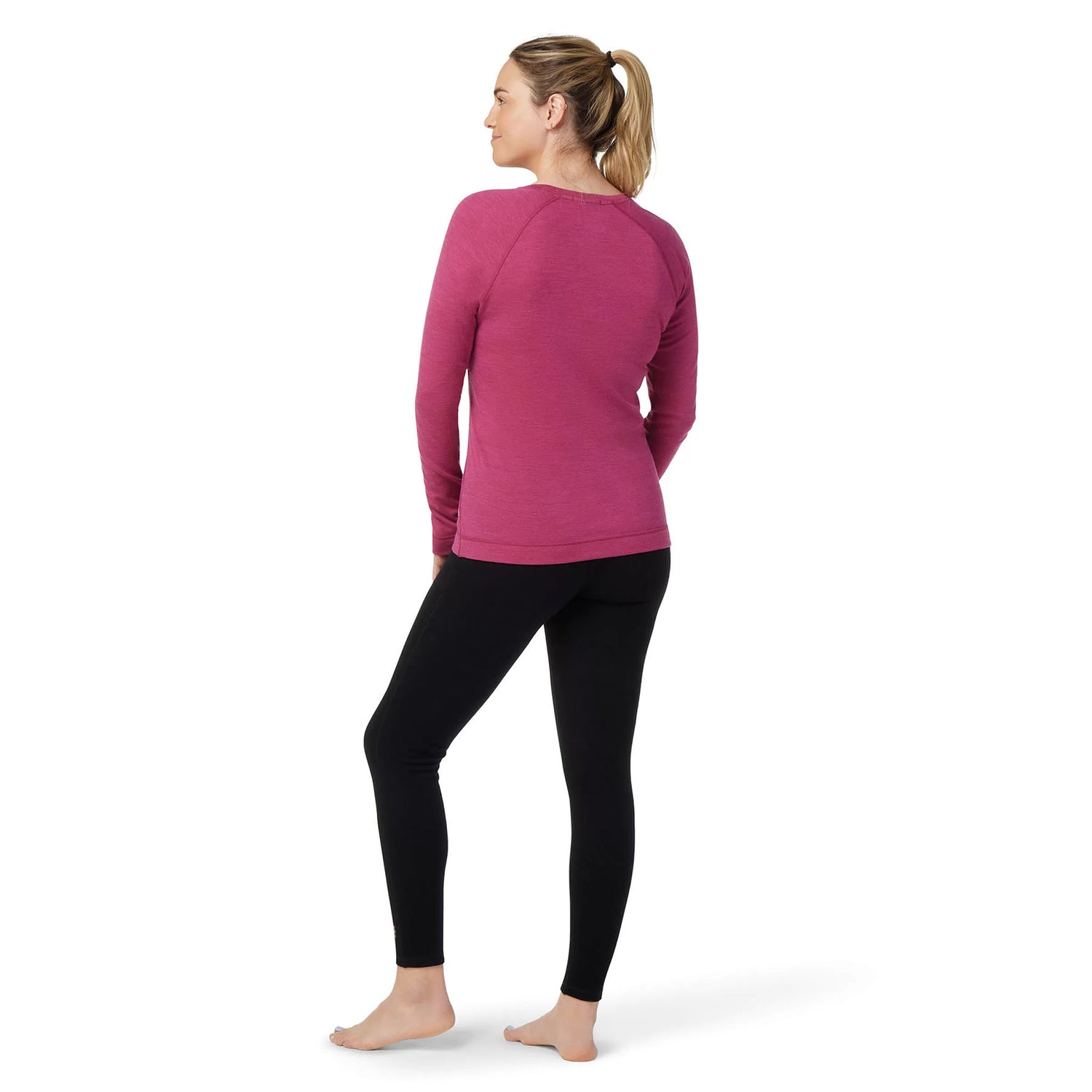 Smartwool Women's Classic Thermal Merino Baselayer Crew Shirt Black / X-Small-Black / Small-Black / Medium-Black / Large-Black / X-Large #- 53 Degrees North 