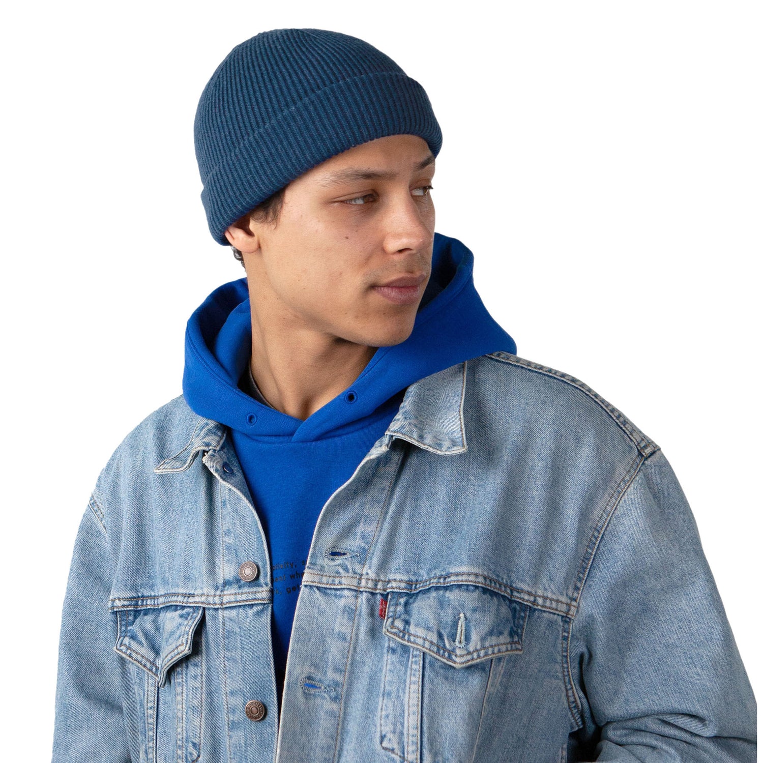 Barts Unisex Kinyeti Beanie Black-Rust-Blue #- 53 Degrees North 