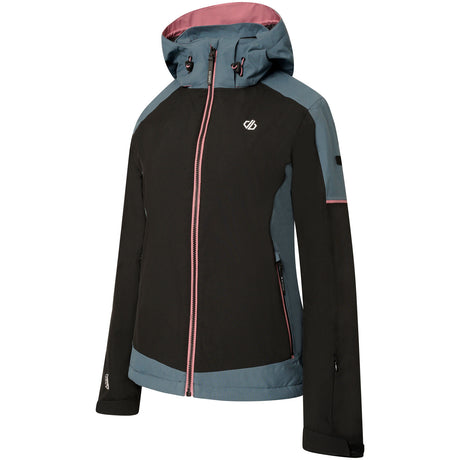 Dare 2b Women's Enliven Ski Jacket Canton Green/Orion Grey / 8-Canton Green/Orion Grey / 10-Canton Green/Orion Grey / 12-Canton Green/Orion Grey / 14-Canton Green/Orion Grey / 16 #- 53 Degrees North 