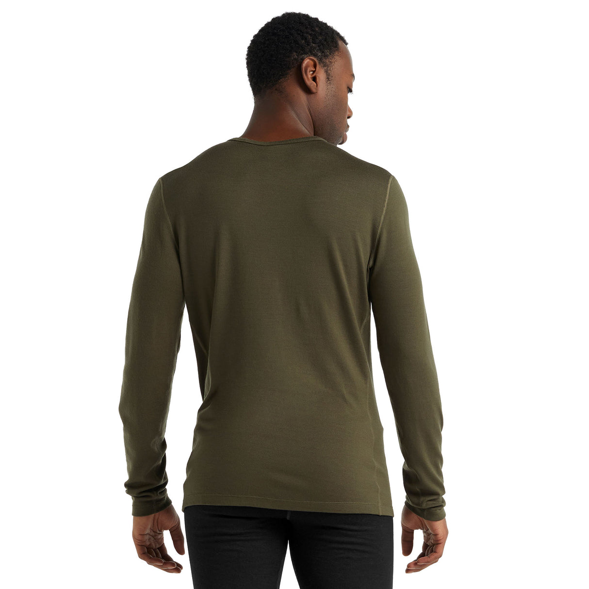 Icebreaker Men's Merino 260 Tech Long Sleeve Crewe Thermal Top Loden / Small-Loden / Medium-Loden / Large-Loden / X-Large-Loden / XX-Large #- 53 Degrees North 