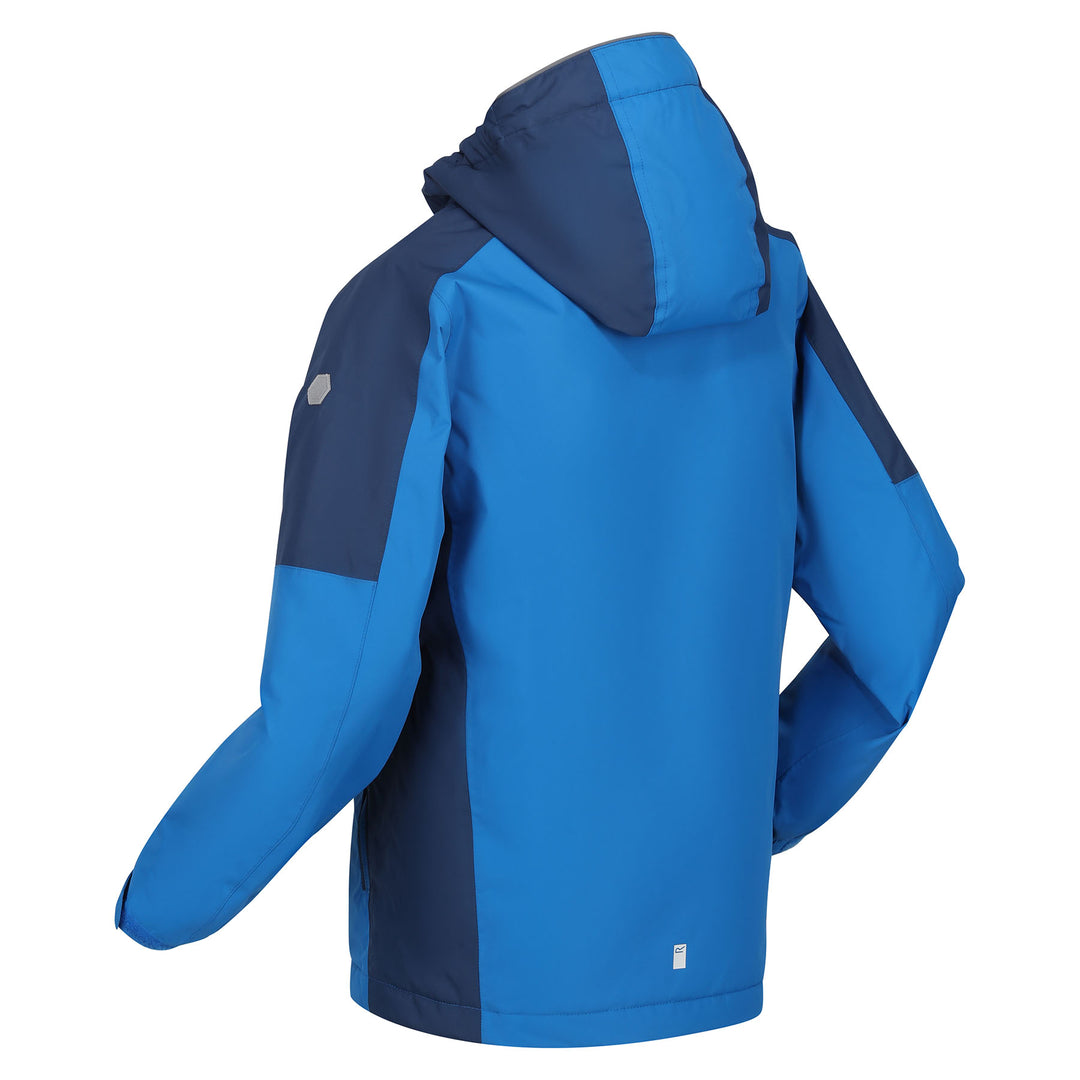 Regatta Kids' Hurdle IV Waterproof Insulated Jacket #color_skydiver-blue-admiral-blue