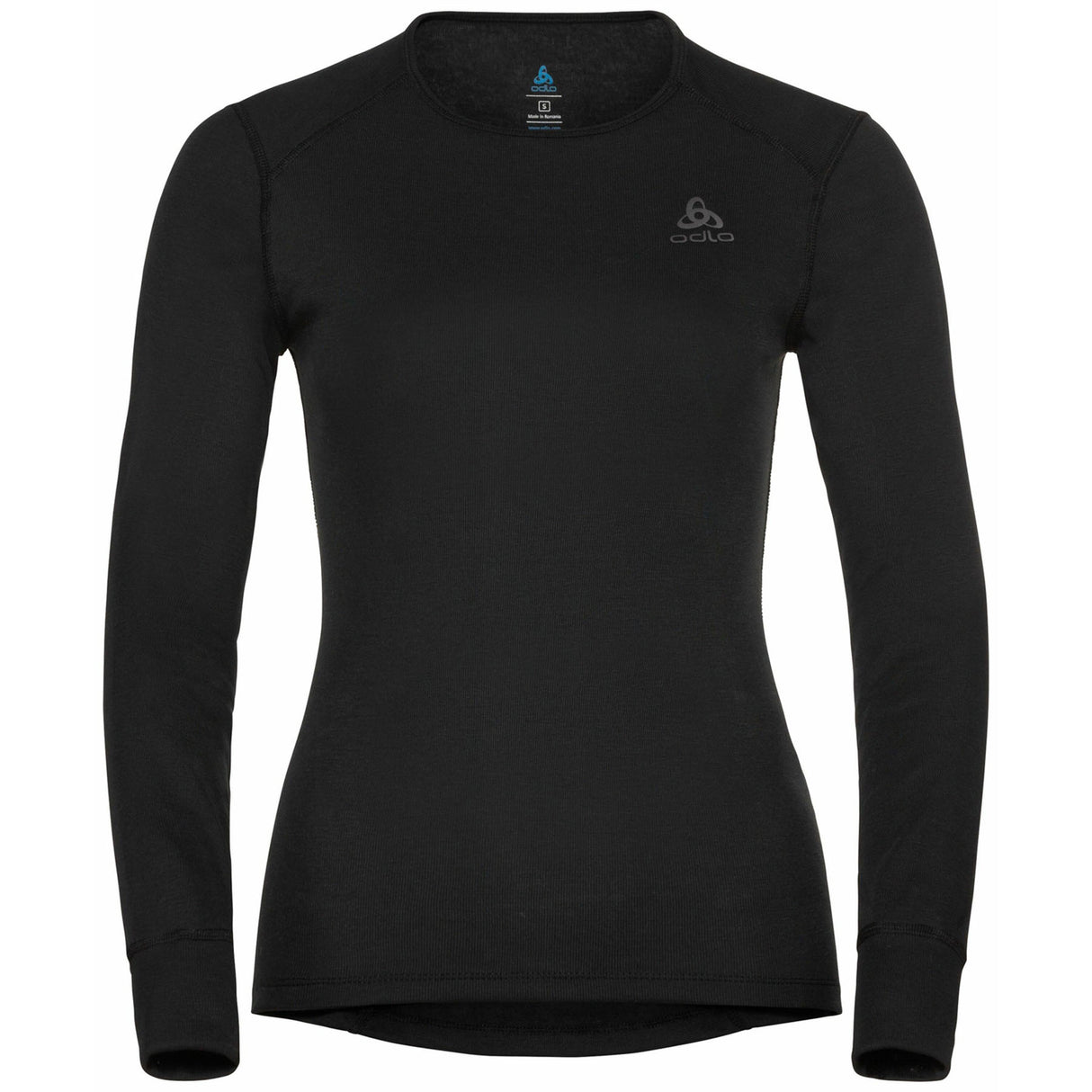 ODLO Women's Active Warm Eco Baselayer Top Fudge / X-Small-Fudge / Small-Fudge / Medium-Fudge / Large-Fudge / X-Large #- 53 Degrees North 