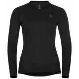 ODLO Women's Active Warm Eco Baselayer Top Fudge / X-Small-Fudge / Small-Fudge / Medium-Fudge / Large-Fudge / X-Large #- 53 Degrees North 