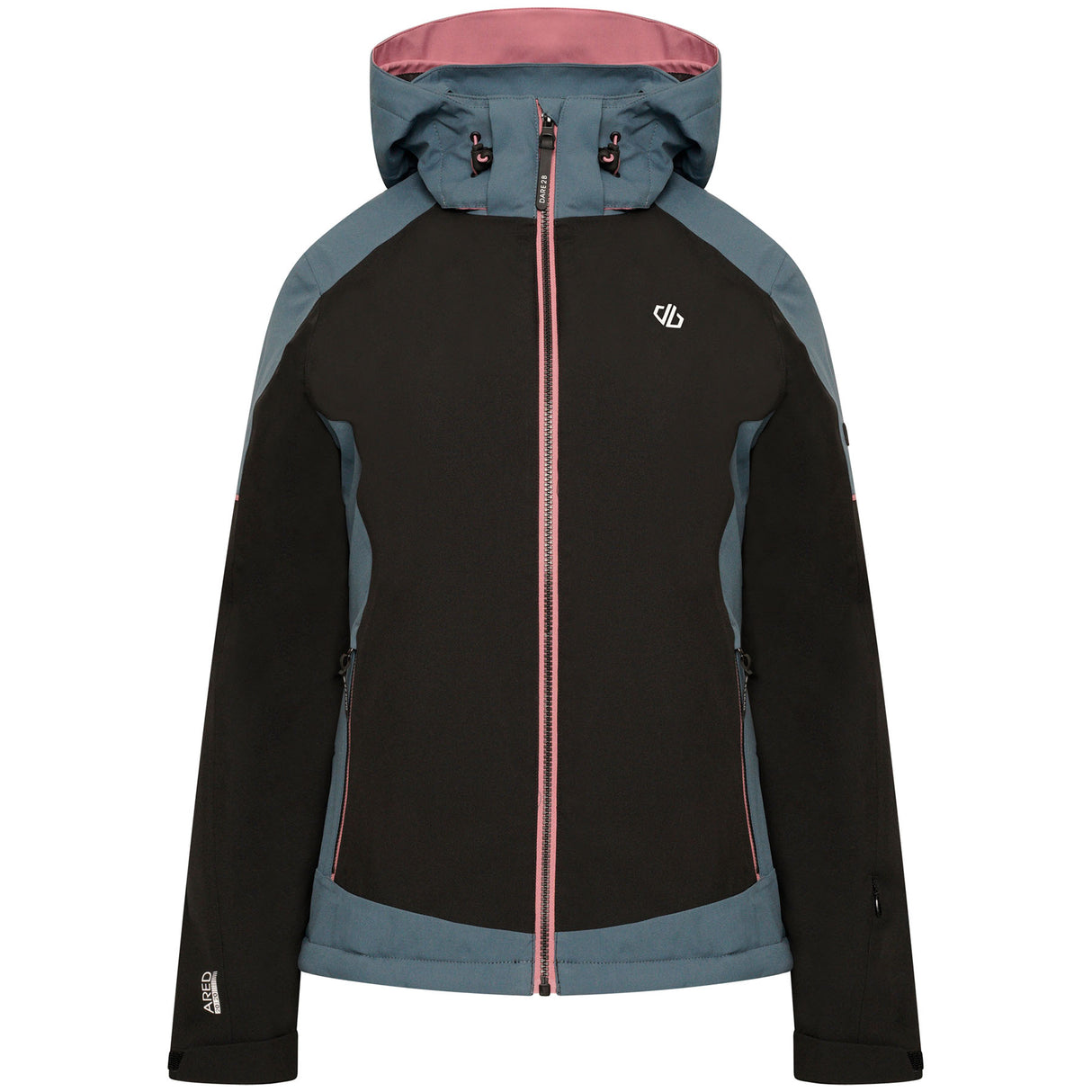 Dare 2b Women's Enliven Ski Jacket Canton Green/Orion Grey / 8-Canton Green/Orion Grey / 10-Canton Green/Orion Grey / 12-Canton Green/Orion Grey / 14-Canton Green/Orion Grey / 16 #- 53 Degrees North 
