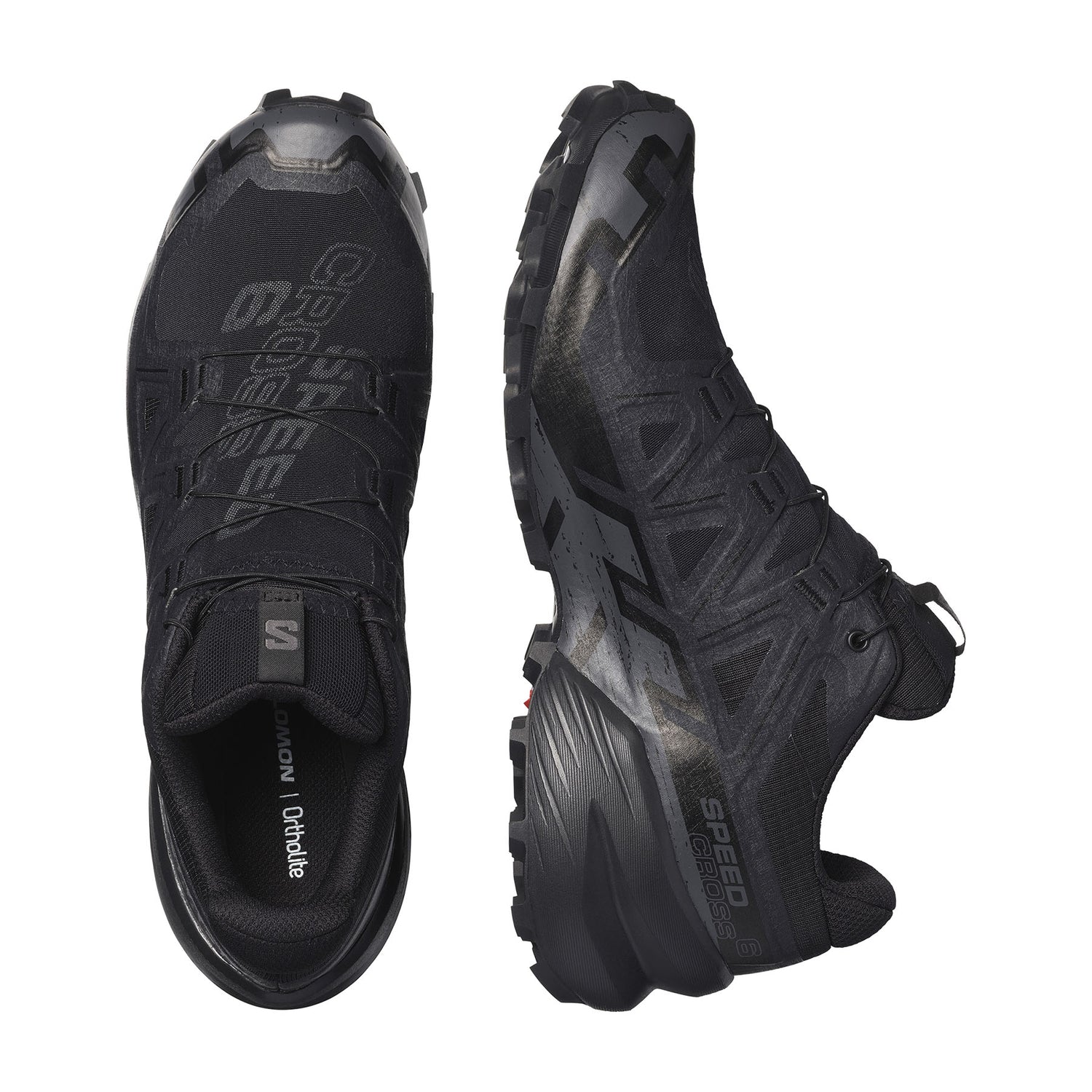 Salomon Men's Speedcross 6 GORE-TEX Trail Running Shoes Black/Black/Phantom / UK 8-Black/Black/Phantom / UK 9-Black/Black/Phantom / UK 10-Black/Black/Phantom / UK 11-Black/Black/Phantom / UK 12 #- 53 Degrees North 