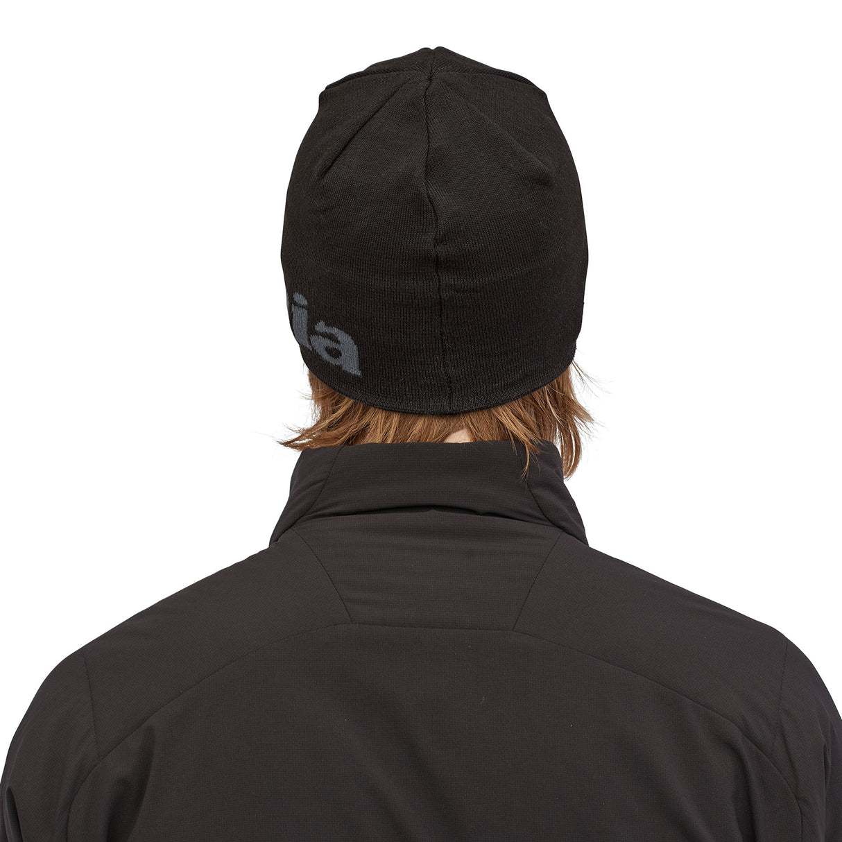 Patagonia Beanie Hat Black-Classic Fitz Roy/Andes Blue-Logo Belwe/Black #- 53 Degrees North 