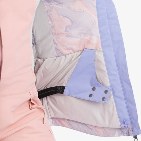 Roxy Women's Chloe Kim Insulated Snow Jacket Easter Egg / 8-Easter Egg / 10-Easter Egg / 12-Easter Egg / 14 #- 53 Degrees North 