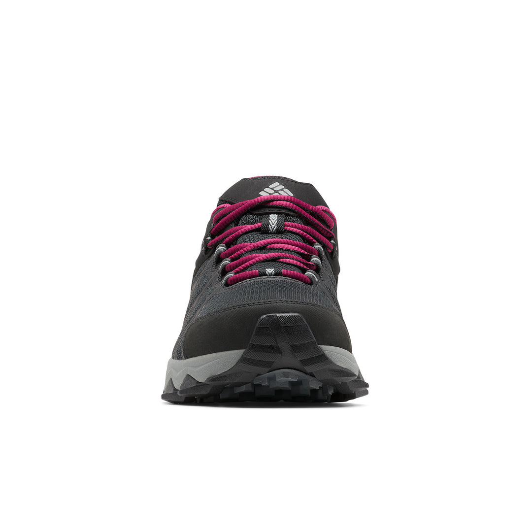 Columbia Women's Peakfreak II OutDry Waterproof Walking Shoe #color_black-ti-grey-steel