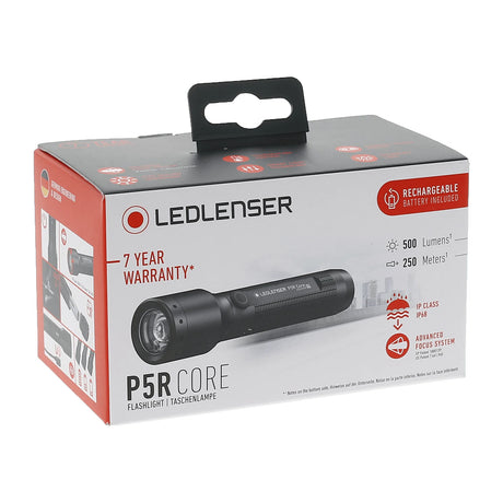 Ledlenser P5R Core Torch Black #- 53 Degrees North 