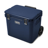 YETI Roadie 60 Wheeled Cool Box Firefly Yellow-Wild Vine Red-Navy-Charcoal #- 53 Degrees North 