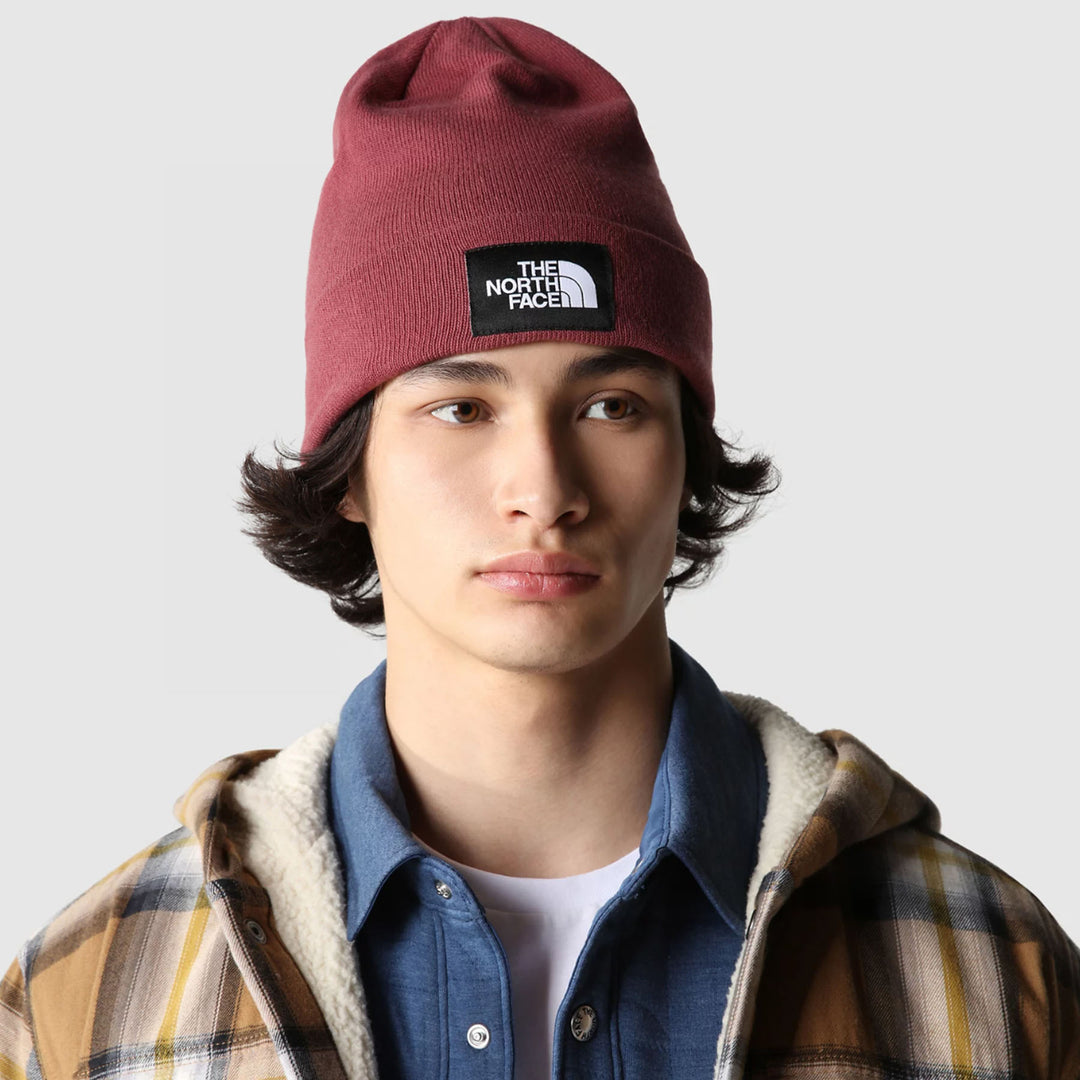 The North Face Dock Worker Recycled Beanie #color_wild-ginger