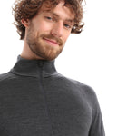 Icebreaker Men's 260 ZoneKnit Merino Long Sleeve Half Zip Pullover 