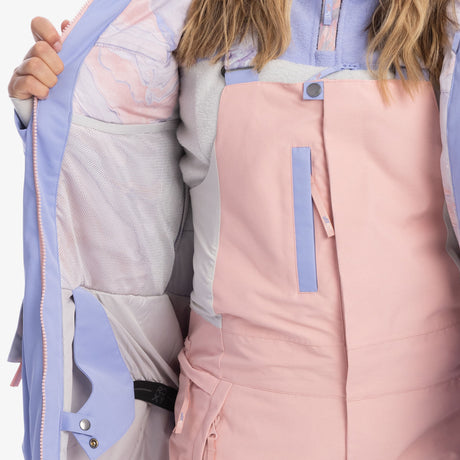 Roxy Women's Chloe Kim Insulated Snow Jacket Easter Egg / 8-Easter Egg / 10-Easter Egg / 12-Easter Egg / 14 #- 53 Degrees North 