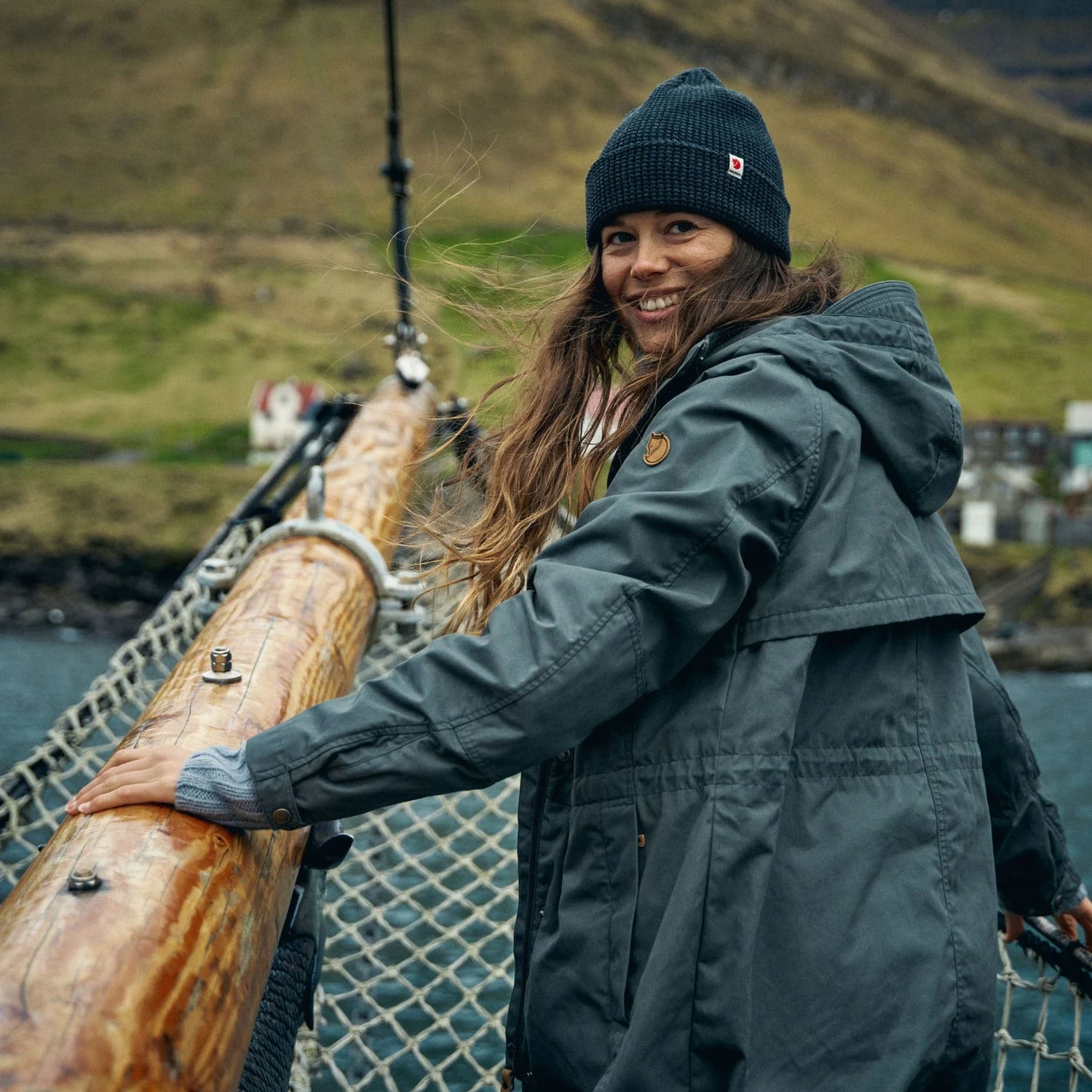 Fjällräven Tab Hat Dark Navy-Deep Forest-Dark Garnet #- 53 Degrees North 