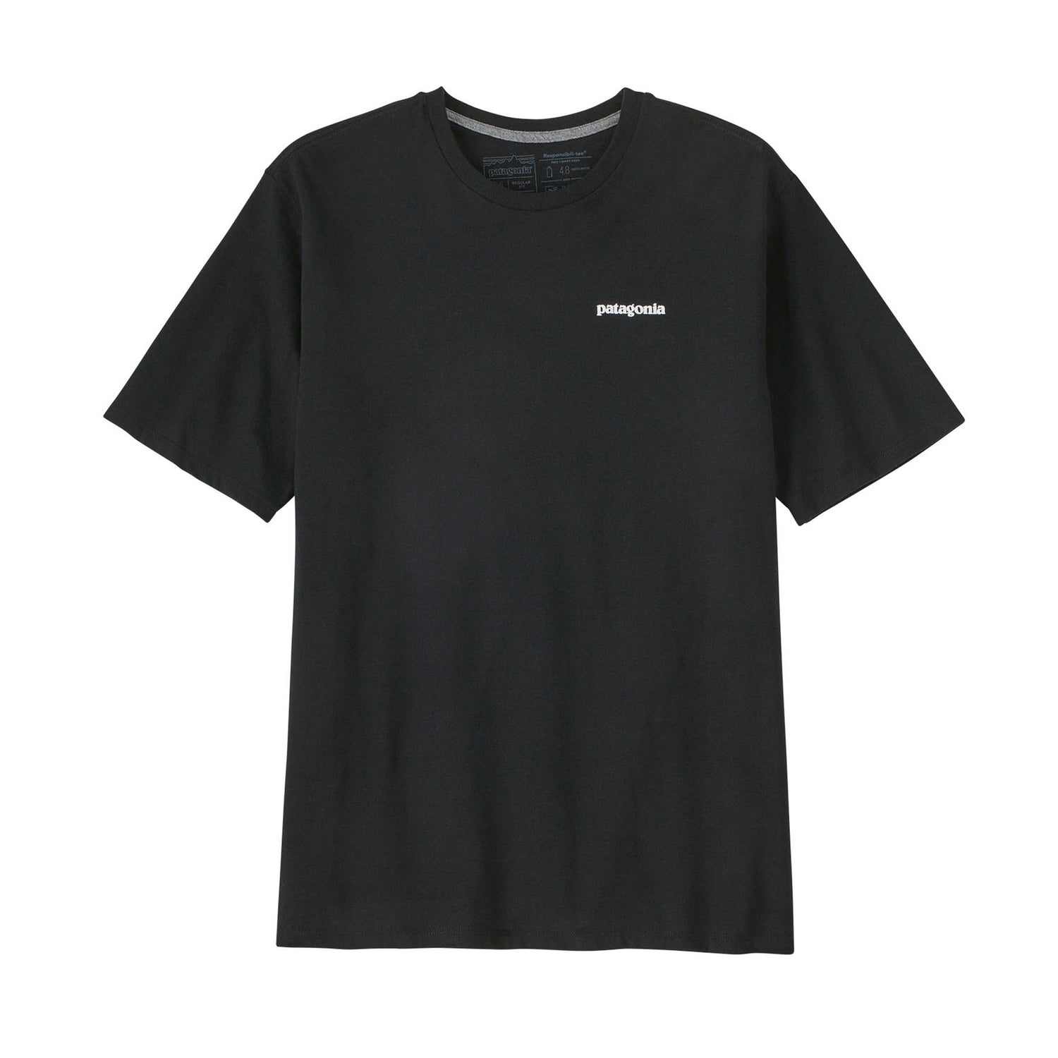 Patagonia Men's P-6 Logo Responsibili-Tee Black / X-Small-Black / Small-Black / Medium-Black / Large-Black / X-Large #- 53 Degrees North 