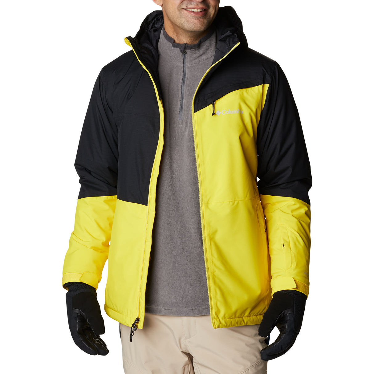 Columbia Men's Iceberg Point Waterproof Ski Jacket Compass Blue/Collegiate Navy / Small-Compass Blue/Collegiate Navy / Medium-Compass Blue/Collegiate Navy / Large-Compass Blue/Collegiate Navy / X-Large-Compass Blue/Collegiate Navy / XX-Large #- 53 Degrees North 