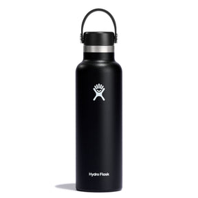 Hydro Flask 21 oz (621 ml) Standard Mouth Bottle Black-Moonshadow-Fossil-Cascade #- 53 Degrees North 