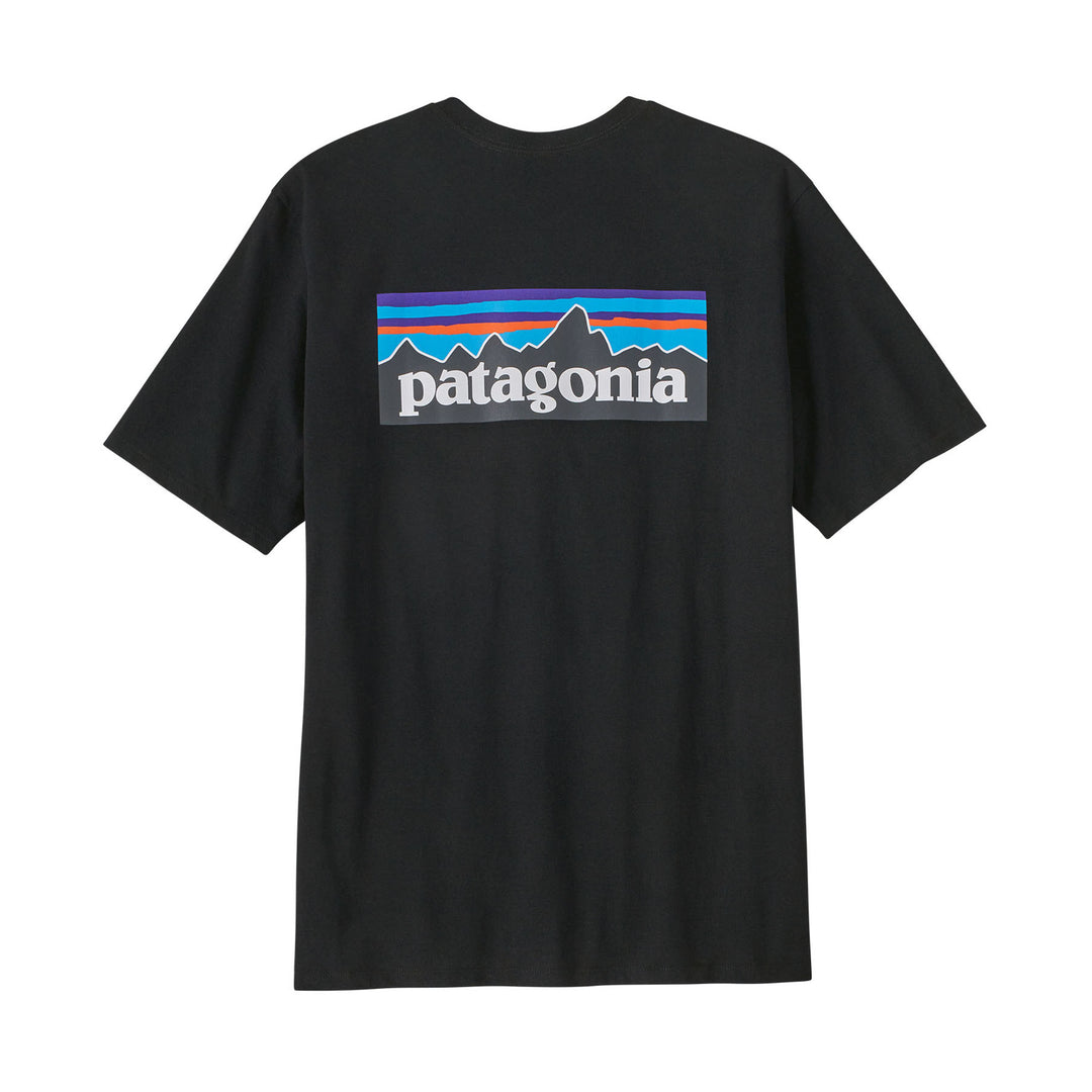 Patagonia Men's P-6 Logo Responsibili-Tee #color_black