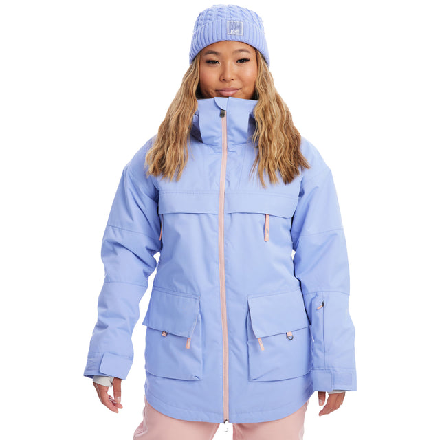 Roxy Women's Chloe Kim Insulated Snow Jacket Easter Egg / 8-Easter Egg / 10-Easter Egg / 12-Easter Egg / 14 #- 53 Degrees North 