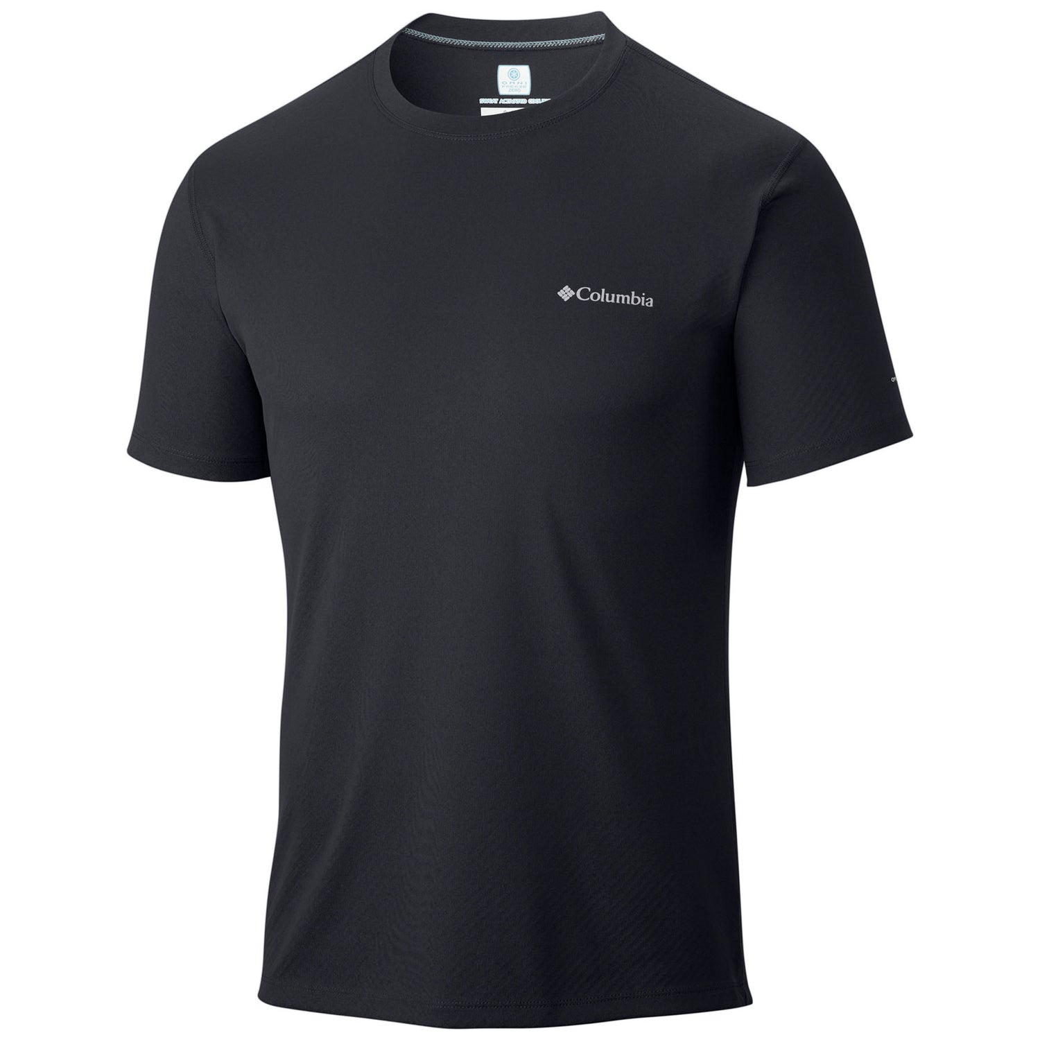 Columbia Men's Zero Rules Technical T-Shirt Black / Small-Black / Medium-Black / Large-Black / X-Large-Black / XX-Large #- 53 Degrees North 