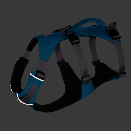 Ruffwear Flagline Dog Harness with Handle Blue Dusk / X-Small-Blue Dusk / Small-Blue Dusk / Medium-Blue Dusk / Large-Salmon Pink / X-Small #- 53 Degrees North 