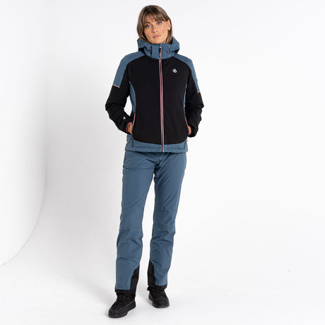 Dare 2b Women's Enliven Ski Jacket Canton Green/Orion Grey / 8-Canton Green/Orion Grey / 10-Canton Green/Orion Grey / 12-Canton Green/Orion Grey / 14-Canton Green/Orion Grey / 16 #- 53 Degrees North 