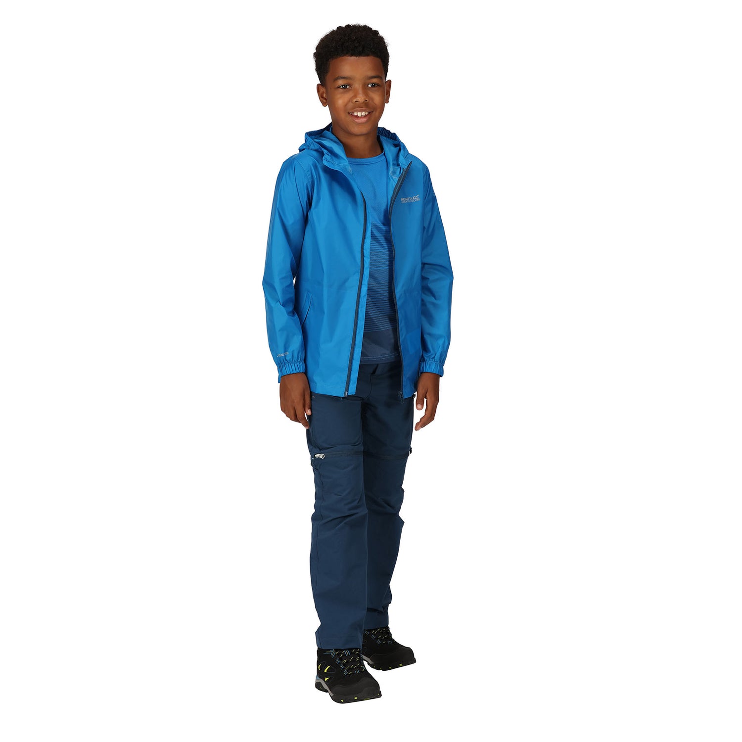 Regatta Kids' Pack-It Waterproof Packaway Jacket | 53 Degrees North