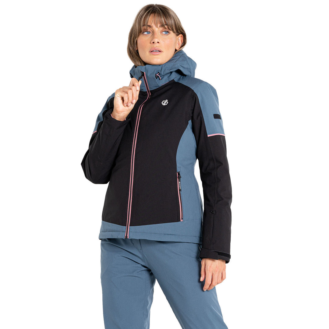 Dare 2b Women's Enliven Ski Jacket #color_black-orion-grey