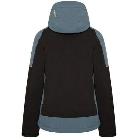 Dare 2b Women's Enliven Ski Jacket Canton Green/Orion Grey / 8-Canton Green/Orion Grey / 10-Canton Green/Orion Grey / 12-Canton Green/Orion Grey / 14-Canton Green/Orion Grey / 16 #- 53 Degrees North 