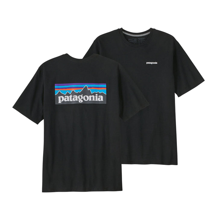 Patagonia Men's P-6 Logo Responsibili-Tee #color_black