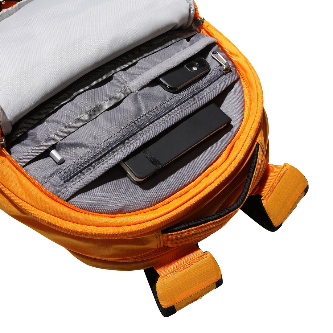 The North Face Borealis Backpack #color_cone-orange-tnf-black