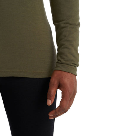 Icebreaker Men's Merino 200 Oasis Crewe Thermal Top Black / Small-Black / Medium-Black / Large-Black / X-Large-Black / XX-Large #- 53 Degrees North 