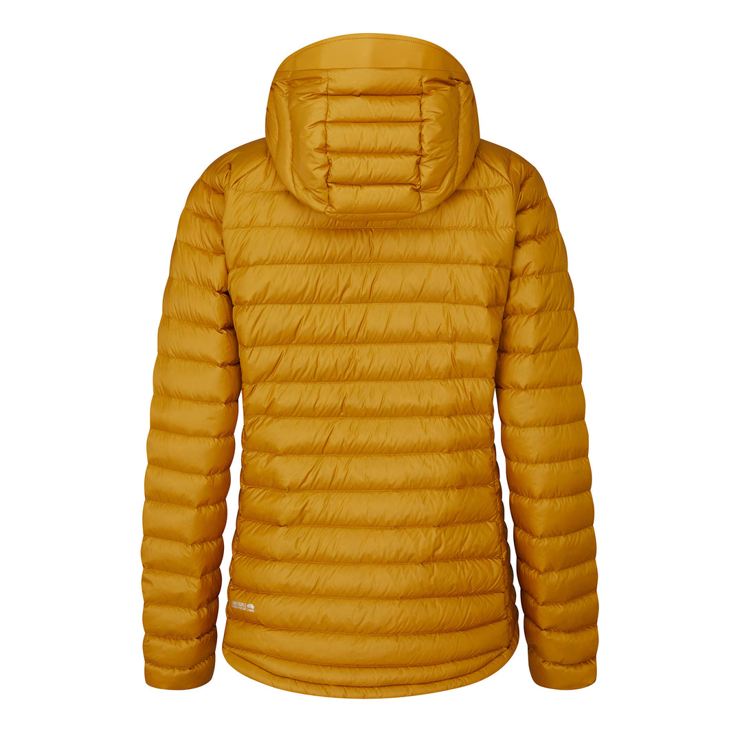 Rab Women's Microlight Alpine Down Jacket #color_dark-butternut
