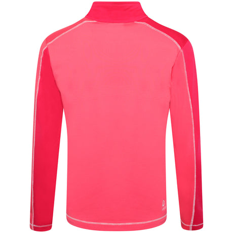 Dare 2b Kids' Formate II Core Stretch Midlayer Top #color_virtual-pink-gernanium-pink