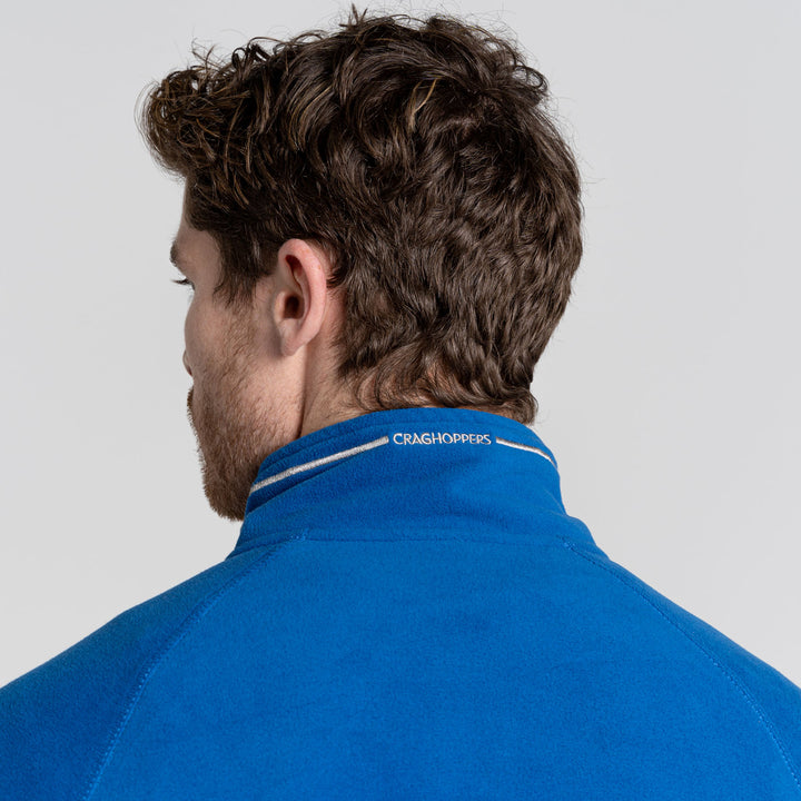 Craghoppers Men's Corey VI Half Zip Fleece Pullover #color_picotee-blue