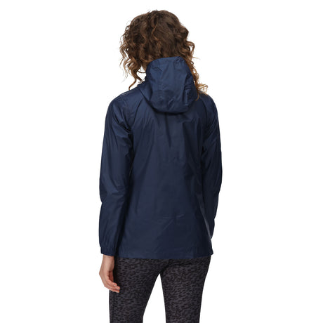 Regatta Women's Pack-It III Waterproof Jacket Wisteria / X-Small-Wisteria / Small-Wisteria / Medium-Wisteria / Large-Wisteria / X-Large #- 53 Degrees North 
