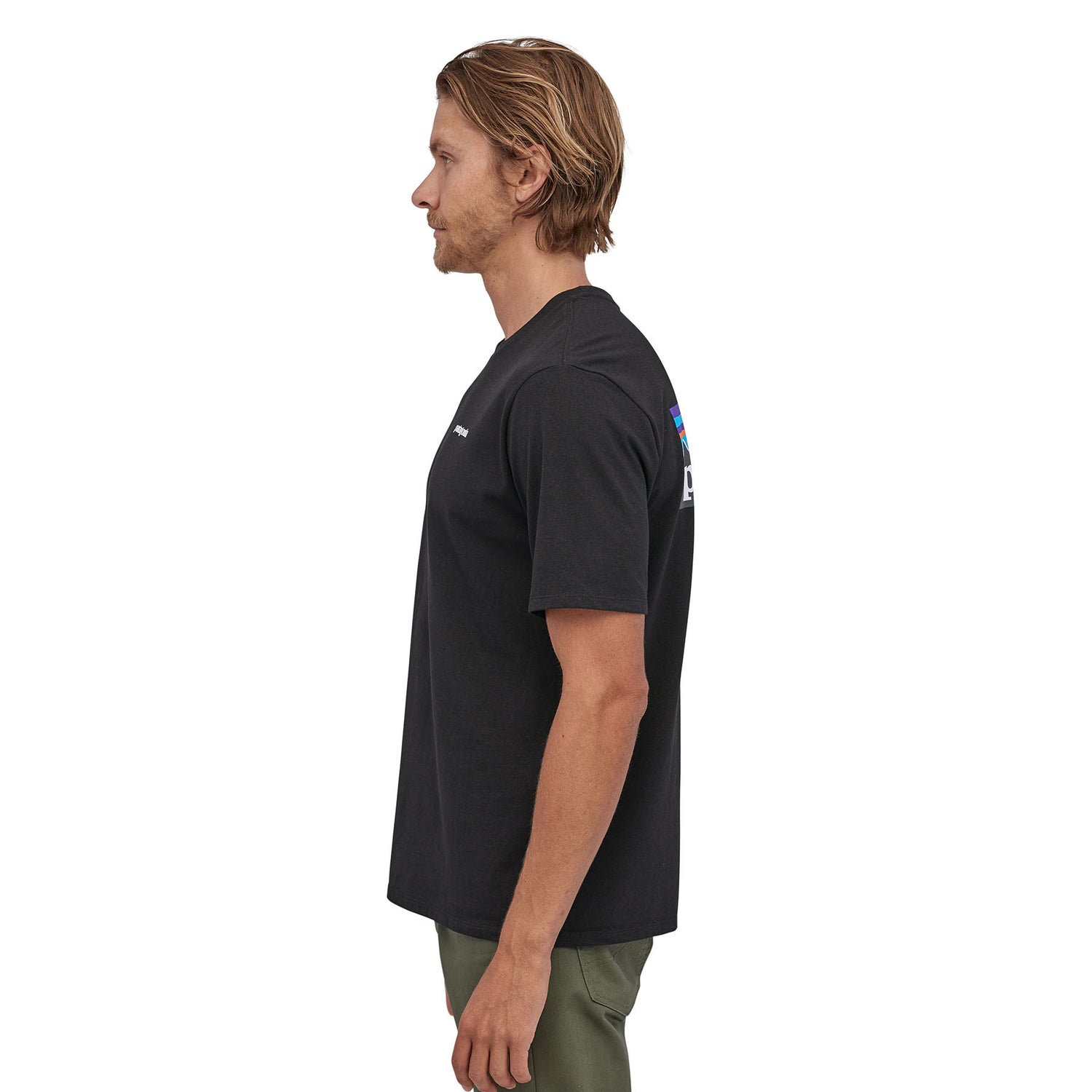 Patagonia Men's P-6 Logo Responsibili-Tee Black / X-Small-Black / Small-Black / Medium-Black / Large-Black / X-Large #- 53 Degrees North 